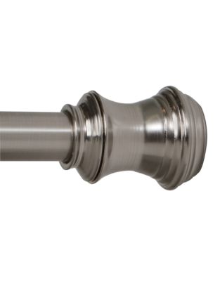 UPC 073161984236 product image for Maytex Fluted Shower Curtain Rod-NICKEL-28-48 in | upcitemdb.com