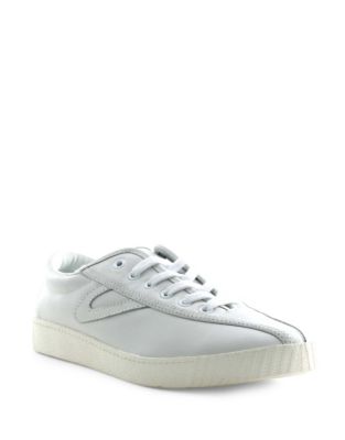 UPC 190783049553 product image for Tretorn Nylite 2 Plus Canvas Sneakers-WHITE-9 | upcitemdb.com