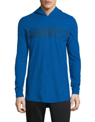 UPC 191169553220 product image for Under Armour Sportstyle Core Hoodie-BLUE-XX-Large | upcitemdb.com