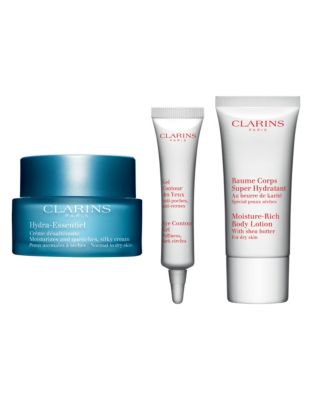 EAN 3380810162721 product image for Clarins Hydra-Essentiel Three-Piece Value Set - Normal to Dry Skin-NO COLOR-One  | upcitemdb.com