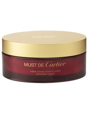 must de cartier creme satinee pour le corps