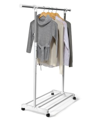 Essential Needs Garment Rack-SILVER-One Size