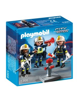 Playmobil Fire Rescue Crew Playset-MULTI-One Size