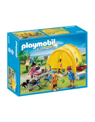 Playmobil Family Camping Trip Playset-MULTI-One Size