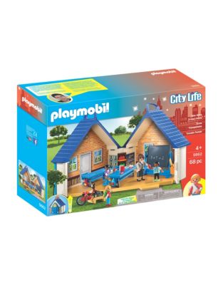 Playmobil Take Along School House Playset-MULTI-One Size