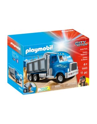 Playmobil Dump Truck Set-MULTI-One Size