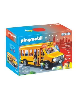 Playmobil School Bus Set-MULTI-One Size