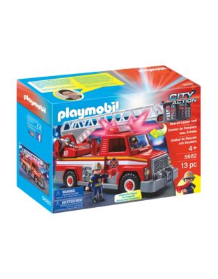 Playmobil Rescue Ladder Unit Set-MULTI-One Size