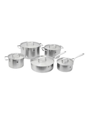 EAN 4009839364648 product image for Zwilling J.A.Henckels Passion 10 Piece Stainless Steel Cookware Set-STAINLESS ST | upcitemdb.com