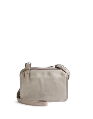 EAN 4051436576849 product image for Liebeskind Triple-Zip Leather Flap Crossbody-STONE-One Size | upcitemdb.com
