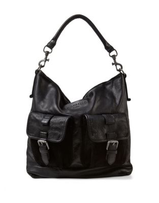 EAN 4051436739282 product image for Liebeskind Margo Leather Hobo Bag-BLACK-One Size | upcitemdb.com