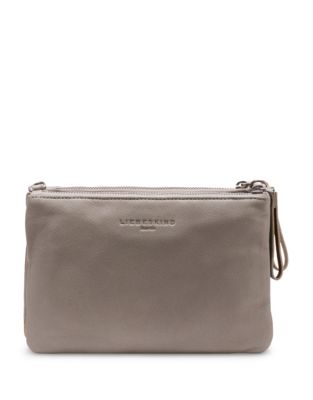 EAN 4051436842067 product image for Liebeskind Celia Zippered Leather Pouch-FLINT-One Size | upcitemdb.com