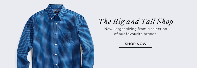 shop big and tall online