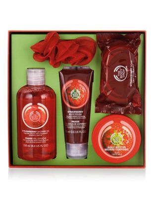 EAN 5028197432843 product image for The Body Shop Festive Picks Strawberry Gift Set-NO COLOUR-One Size | upcitemdb.com