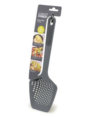 EAN 5028420100198 product image for Joseph Joseph Scoop Plus Small Strainer-BLACK-Small | upcitemdb.com