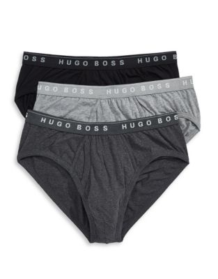 UPC 610769910139 product image for Hugo Boss 3 Pack Classic Briefs - Grey - Small | upcitemdb.com