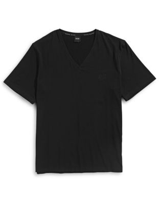 UPC 627918079463 product image for Boss V-Neck T-Shirt-BLACK-Large | upcitemdb.com