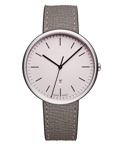 Uniform Wares M38 Textured Leather Stainless Steel Analog 