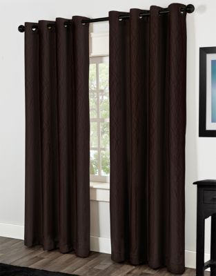 UPC 642477074018 product image for HOME STUDIO Crete 84in Thermal Grommet Panel - CHOCOLATE - 84 inches | upcitemdb.com