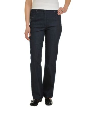 Allison Daley Stretch Denim Slim FX Classic Curvy 5 Pocket 