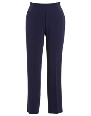 Allison Daley Straight Leg Pants-NAVY-8