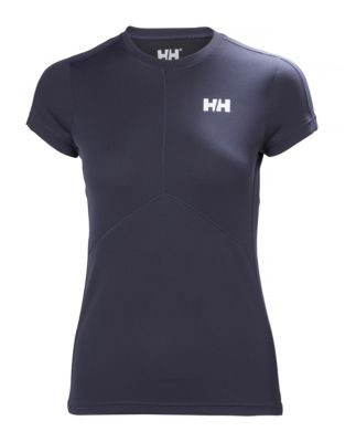 EAN 7040055435788 product image for Helly Hansen Stripe Cuff Short-Sleeve Top-NAVY-Medium | upcitemdb.com