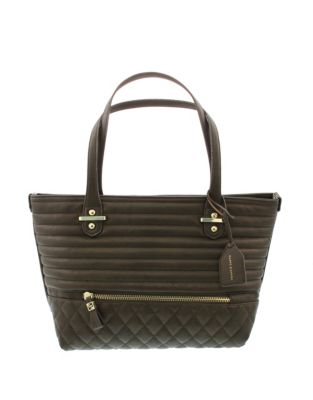 UPC 709752091310 product image for Franco Sarto Vienna Quilted Tote-OLIVE-One Size | upcitemdb.com