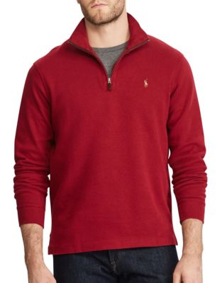 UPC 712168294787 product image for Polo Ralph Lauren Estate-Rib Cotton Pullover-RED-2X Tall | upcitemdb.com