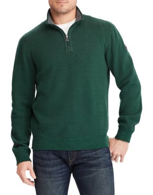 UPC 712169419615 product image for Polo Ralph Lauren Reversible Estate-Rib Cotton Pullover-GREEN-XX-Large | upcitemdb.com