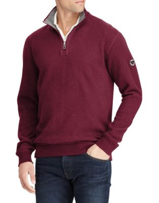 UPC 712169478124 product image for Polo Ralph Lauren Reversible Estate-Rib Pullover-RED-X-Large | upcitemdb.com