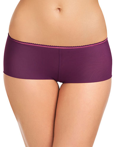 UPC 719544353298 product image for B. Tempt'D By Wacoal Perfectly Fabulous Boy Short - Dark Purple - Large | upcitemdb.com