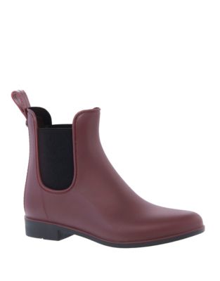 tinsley rubber ankle boots