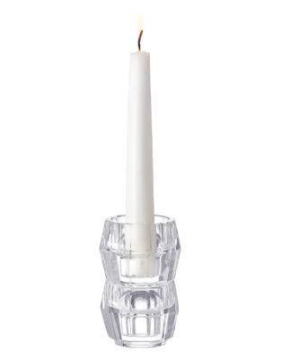 EAN 7319677196286 product image for ORREFORS KOSTA BODA Totem Harmony Candlestick Pair - CLEAR - Medium | upcitemdb.com