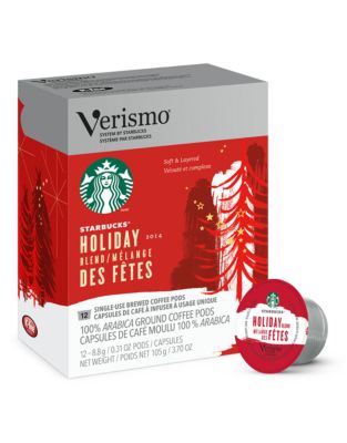 UPC 762111978073 product image for Starbucks Verismo Pods Holiday Blend 2014 - No Colour | upcitemdb.com