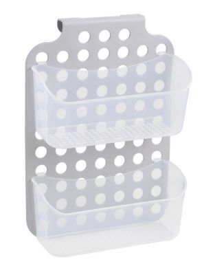 UPC 764195290225 product image for Madesmart Adjustable Two Bin Hanging Storage-WHITE-One Size | upcitemdb.com