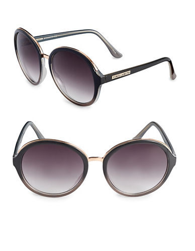 UPC 781268746977 product image for Vince Camuto Glam 59mm Oversized Round Sunglasses-BLACK-One Size | upcitemdb.com