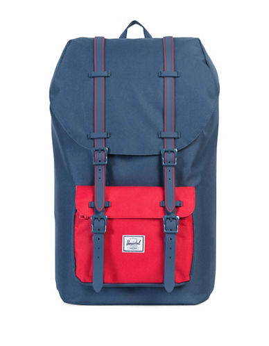 Herschel Supply Co Little America Backpack-NAVY/RED-One Size