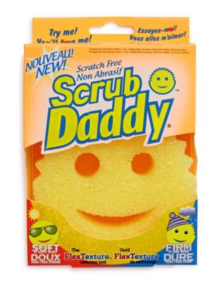 UPC 859547004015 product image for Scrub Daddy Scratch-Free Cleaning Tool-YELLOW-One Size | upcitemdb.com