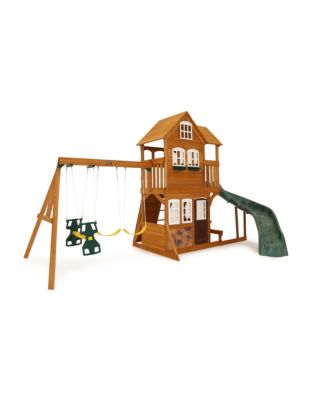 summerstone cedar summit playset