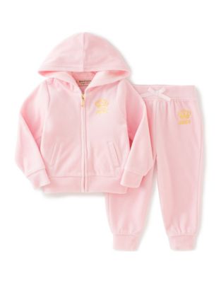 UPC 881634719410 product image for Juicy Couture Two-Piece Velour Tracksuit-PINK-6 | upcitemdb.com