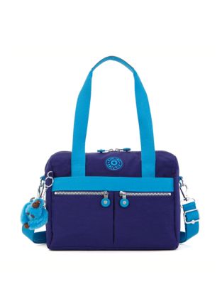 Fashion Kipling Klara Blue Satchel