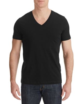 UPC 883360037417 product image for Theory Pima Cotton V-Neck T-Shirt - Black - XSmall | upcitemdb.com