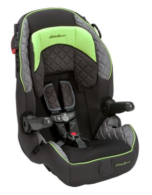 Eddie Bauer Deluxe Harness 65 Booster Car Seat-BLACK-One Size