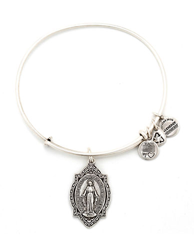 UPC 886787000439 product image for Alex And Ani Mother Mary Charm Bangle - Silver | upcitemdb.com