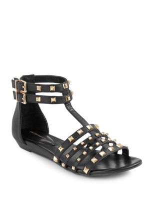 bcbg studded sandals