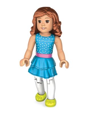 Mega Bloks American Girl Blue Confetti Figure-MULTI-One Size