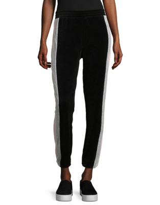 UPC 888699577658 product image for Juicy Couture Heritage Track Pants-BLACK-Large | upcitemdb.com