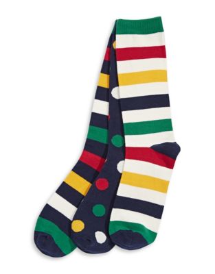 UPC 888871295462 product image for Hudson'S Bay Company Three Pack Branded Socks-MULTI-COLOURED-One Size | upcitemdb.com