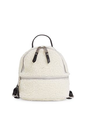 steve madden faux fur bag