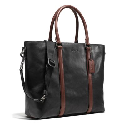 coach men's metropolitan tote